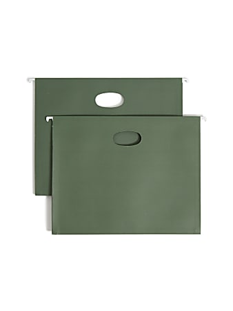 Smead® Hanging Expanding File Pockets, 3 1/2" Expansion,