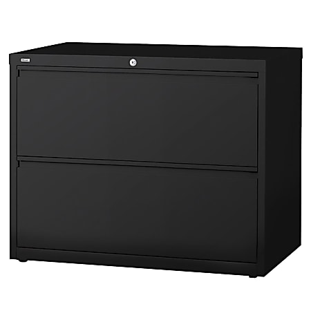 Lorell® Fortress 42"W x 18-5/8"D Lateral 2-Drawer File