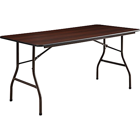 Lorell® Laminate Economy Folding Table, 29"H x 60"W