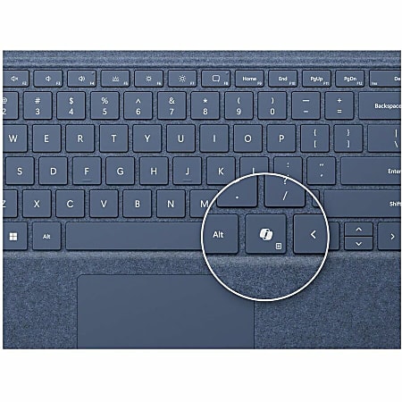 Microsoft Surface Pro Keyboard with SlimPen Sapphire - Office Depot