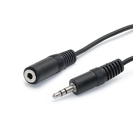 StarTech.com 3.5mm Mini Phone Stereo Cable, 5'