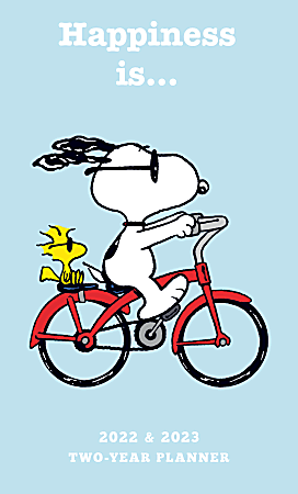 Graphique 2-Year Pocket-Size Planner, 3-3/4" x 6, Peanuts, August 2021 To January 2023