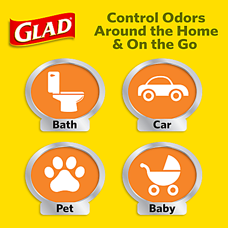 Glad 8 on sale gallon garbage bags