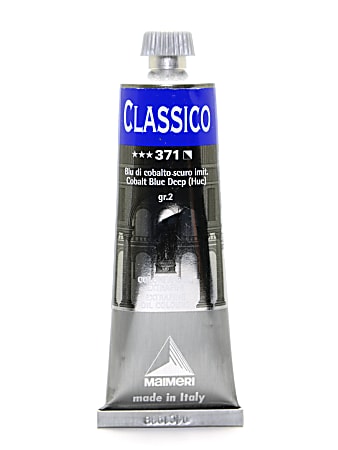 Maimeri Classico Oil Colors, 60 mL, Cobalt Blue Deep, Pack Of 2