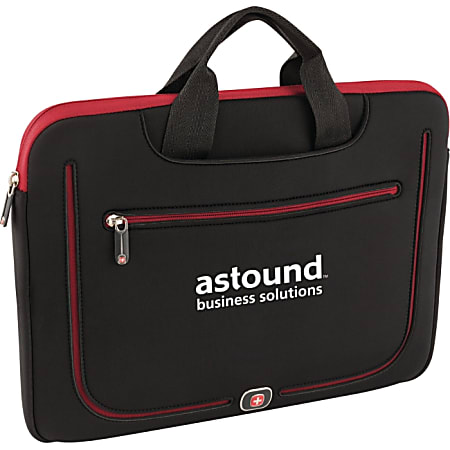 TRG Resolution Carrying Case (Sleeve) for 13" MacBook Pro, MacBook Air - Black/Red