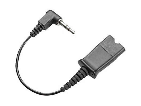 Poly - Headset adapter - Quick Disconnect male to mini jack male