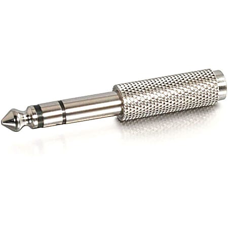 CablesOnline 3.5mm Mono Female To 6.3mm Mono Male Audio Adapter – AV-A31
