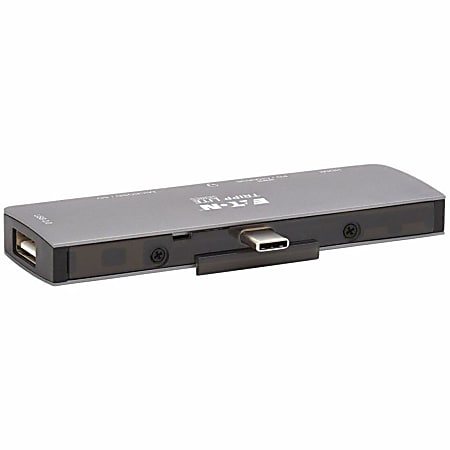Eaton Tripp Lite Series USB-C Dock with Removable Clip - 60 W - USB Type C - 3x USB Ports - Docking - U442-DOCK15-S