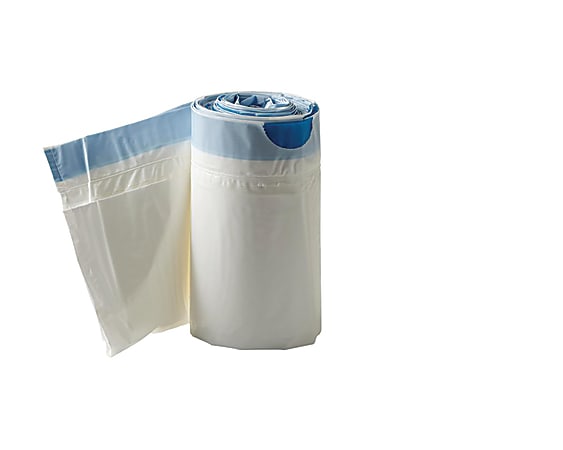 Medline Commode Liners, White, Case Of 6 Boxes