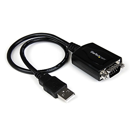 StarTech.com USB to Serial Adapter - Prolific PL-2303 - COM Port Retention - USB to RS232 Adapter Cable - ICUSB232PRO