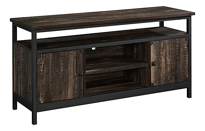 Sauder steel river tv stand discount