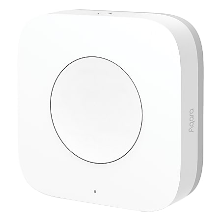Aqara Smart Wireless Mini Switch T1, 0.5 x 1.8 x 1.8 in., White, 1