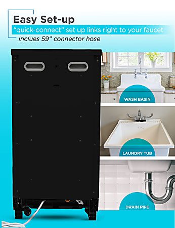 Black and decker on sale portable dishwasher