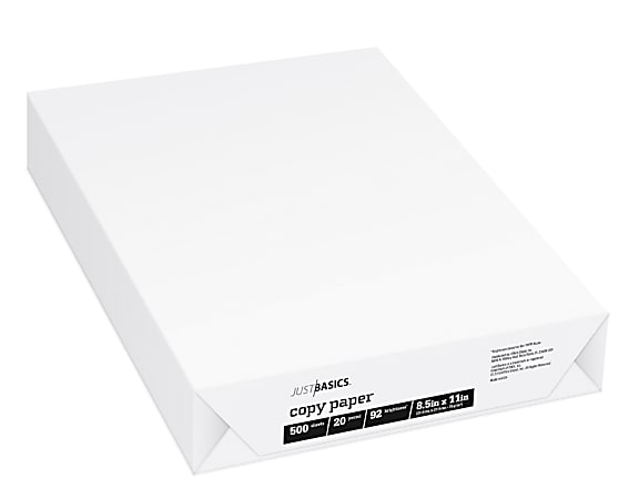 printer paper 8.5 x 11 white  basics