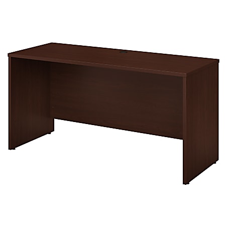 Bush Business Furniture Studio C Credenza Desk, 60"W x 24"D, Harvest Cherry, Standard Delivery