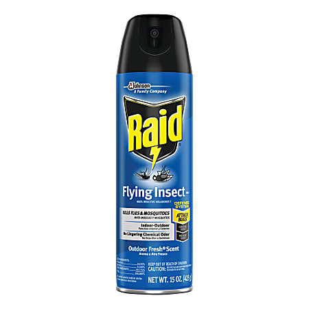 Raid Insect Killer, Flying Insect, 15 Oz, Pack