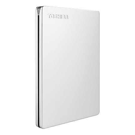 Toshiba Canvio Slim Portable External Hard Drive 2TB Black
