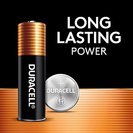 Duracell Silver Oxide 376377 Button Battery Pack of 1 - Office Depot