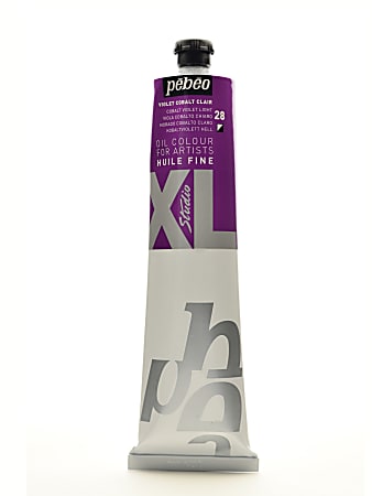 Pebeo Studio XL Oil Paint, 200 mL, Cobalt Violet Light, Pack Of 2