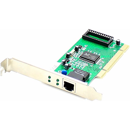 AddOn ASUS NX1101 Comparable 10/100/1000Mbs Single Open RJ-45 Port 100m Copper PCI Network Interface Card - 100% compatible and guaranteed to work