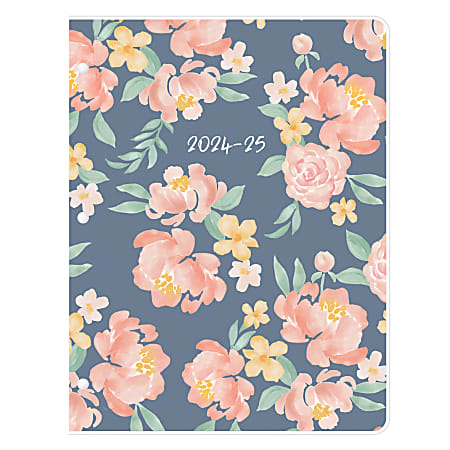 2024-2026 Blue Sky Monthly Planning Calendar, 8-1/2” x 11”, Kayla, July 2024 To June 2026, 144958