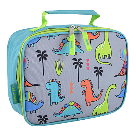 Fridge Pak Printed Lunch Boxes 7 14 H x 9 W x 4 D Assorted Colors Pack Of 24 Lunch Boxes ODP Business Solutions