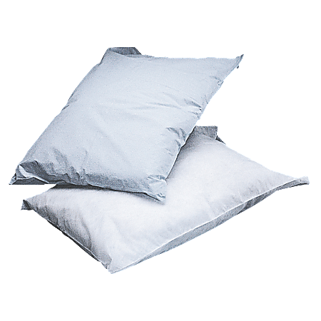 Medline Disposable Pillowcases, White, Box Of 100