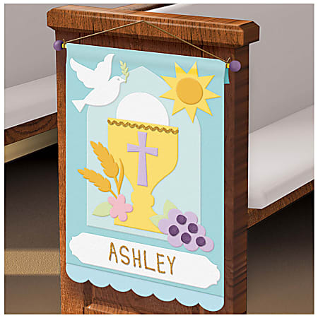 Amscan Religious Pew Banner Decorating Kits, Multicolor, Pack Of 3 Kits