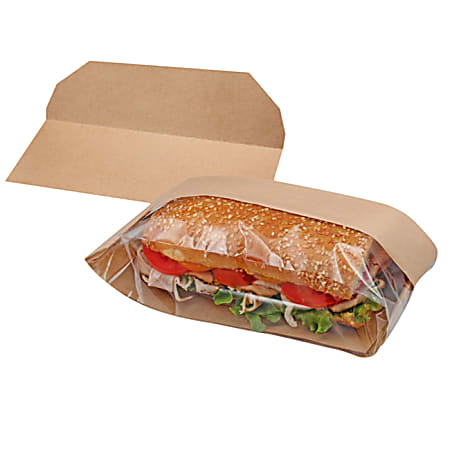 BagCraft Dubl View® ToGo Deli Bags With Trays,
