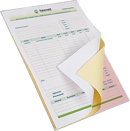 Custom Carbonless Forms - Office Depot