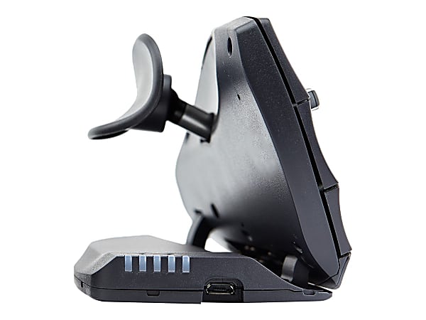 Contour Unimouse Mouse ergonomic left handed infrared 7 buttons wireless  2.4 GHz USB wireless receiver slate - ODP Business Solutions