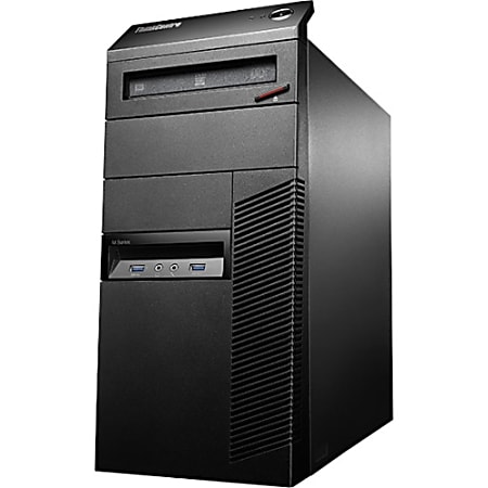 Lenovo ThinkCentre M93p 10A7000BUS Desktop Computer - Intel Core i5 i5-4570 3.20 GHz - 4 GB DDR3 SDRAM - 500 GB HDD - Windows 7 Professional 64-bit upgradable to Windows 8 Pro - Mini-tower - Business Black