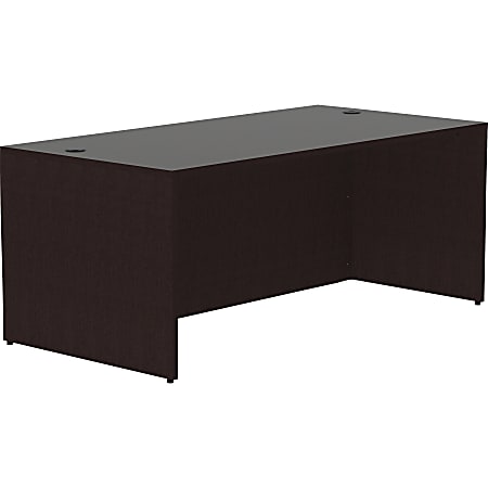 Lorell® 48"W x 30"D Computer Desk, Espresso