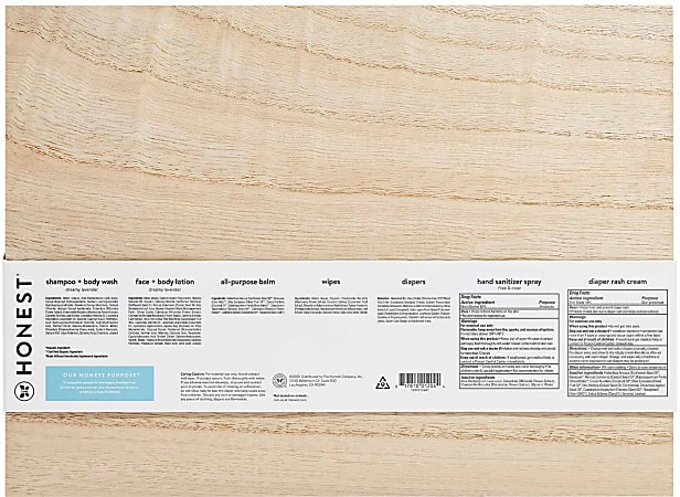 The Honest Company Baby Arrival Gift Set Lavender Scent 4.4 Lb
