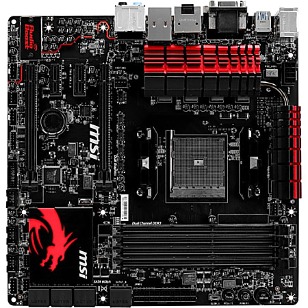 MSI A88XM GAMING Desktop Motherboard - AMD Chipset - Socket FM2+