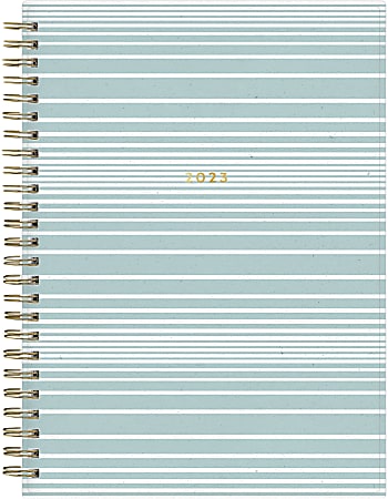 Blue Sky WeeklyMonthly Planning Calendar 5 78 x 8 58 Elysian Clear