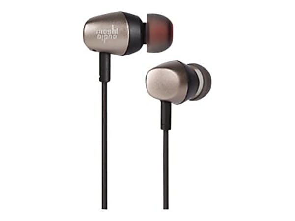 Moshi Mythro - Headset - in-ear - wired - noise isolating - gunmetal gray