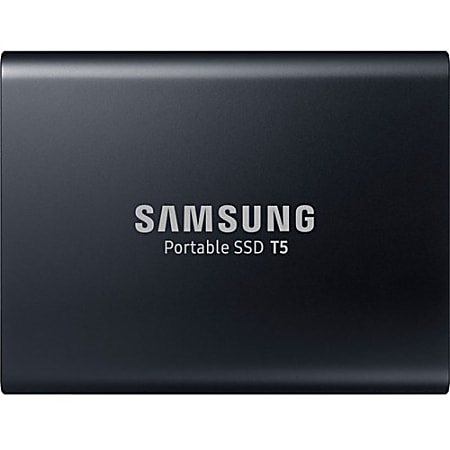 Samsung T5 2TB Portable External Hard Drive, 256-bit Encrption, MU-PA2T0B, Black