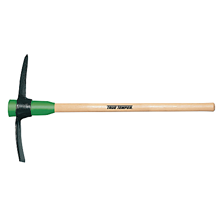 Pick Mattock, 36 in Hickory Handle with Guard, 5 lb