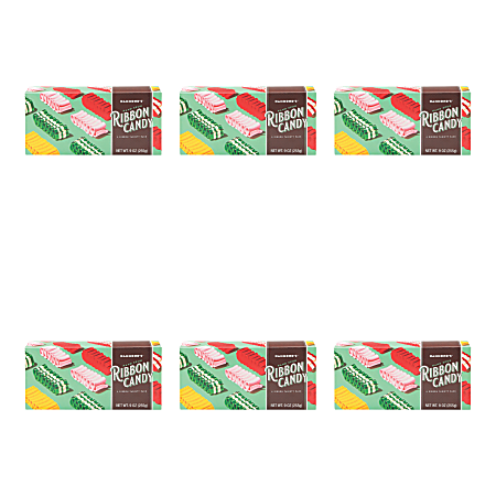 HAMMOND'S CANDIES - GIFT CHRISTMAS RIBBON CANDY - 6-9 OZ