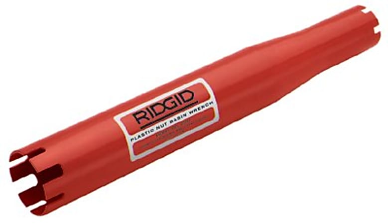 Plastic nut store basin wrench