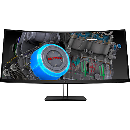 HP Business Z38c 37.5" UW-QHD+ Curved Screen LED LCD Monitor - 21:9 - 2560 x 1600 - 300 Nit - 14 ms - HDMI - DisplayPort