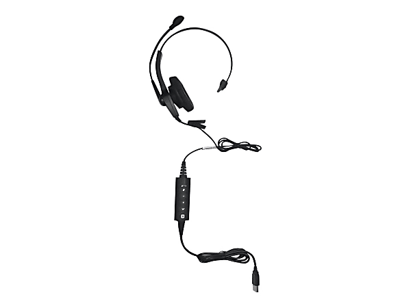 Usb single ear clearance headset with microphone