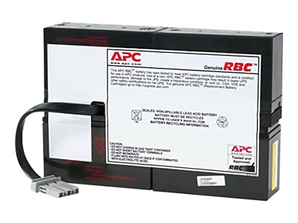 APC Replacement Battery Cartridge #59 - UPS battery - 1 x battery - lead acid - charcoal - for Smart-UPS SC 1500VA