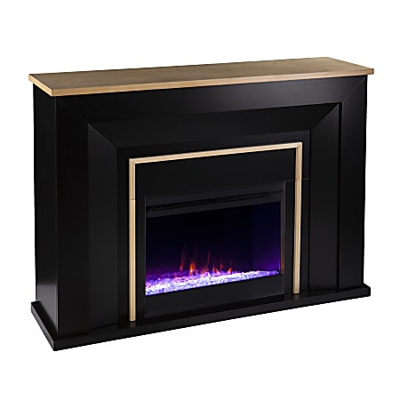 SEI Furniture Cardington Color Changing Electric Fireplace 40 H x 52 W ...