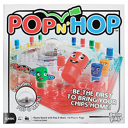 JAM Paper® Games, Pop N Hop Board Game
