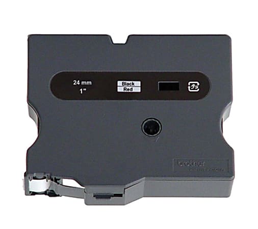 Brother® TX Series Laminated Tape Cartridge, 1"W x 50'L , Black