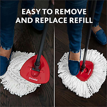 O-Cedar EasyWring Spin Mop Refill - MicroFiber - Multi - 1Each