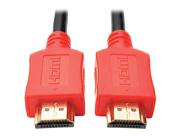 Tripp Lite 10ft High Speed HDMI Cable Digital A/V 4K x 2K UHD M/M Red 10'