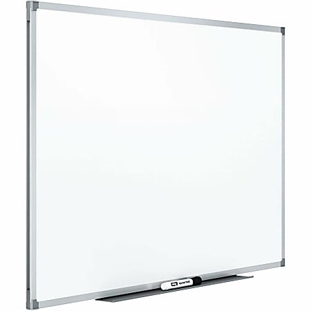 Quartet® Standard DuraMax® Porcelain Magnetic Dry-Erase Whiteboard, 96" x 48", Aluminum Frame With Silver Finish